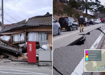 Disaster Strikes Japan Hit by Tsunami Waves Following Massive Earthquake 7.6