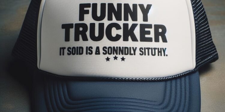 funny trucker hats