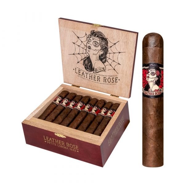 Crafting a Leather Rose Cigar