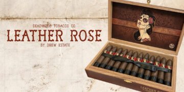 Crafting a Leather Rose Cigar