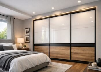 Sliding Wardrobe Laminate Design