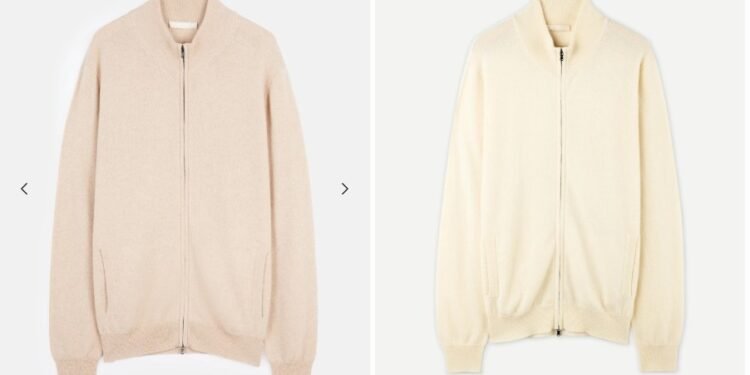 cashmere cardigans for men